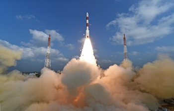 a. PSLV-C37 Successfully Launches 104 Satellites in a Single Flight
