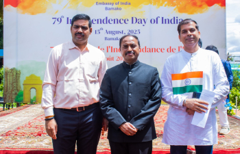 India's 79th Independence Day in Mali