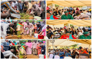 Celebrating Gandhi Jayanti with the launch of mass tree plantation campaign in schools across Bamako