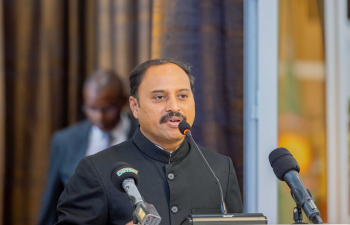 Ambassador of India  to Mali H.E. Dr. N. Nandakumar, presented his credentials to H.E. Army General Assimi Goita, Hon’ble President of the Transition on 23 Oct 2025 in an official ceremony at the Presidential Palace, Bamako.