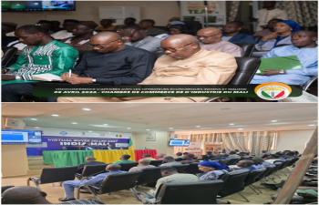 Embassy in collaboration with Chemexcil & the Chamber of Commerce & Industry of Mali organized a virtual Buyer Seller Meet on 8 April 2026. Indian & Malian enterprises had a fruitful exchange on strengthening cooperation in the agrochemical, dyestuff & cosmetics sectors.