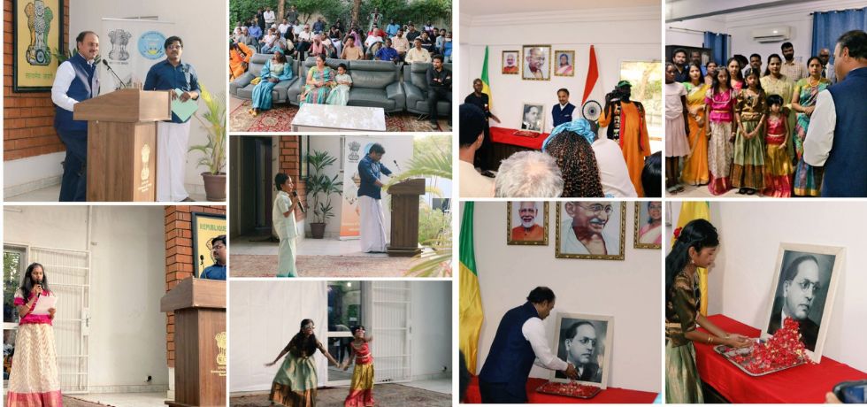 Embassy celebrated Ambedkar Jayanti, ICCR Day and Tamil New Year on 19 April 2026. Children of the Indian community and members of AAMI Association presented colourful cultural performances. A special screening of Malian movie FURU was also held on the occasion.