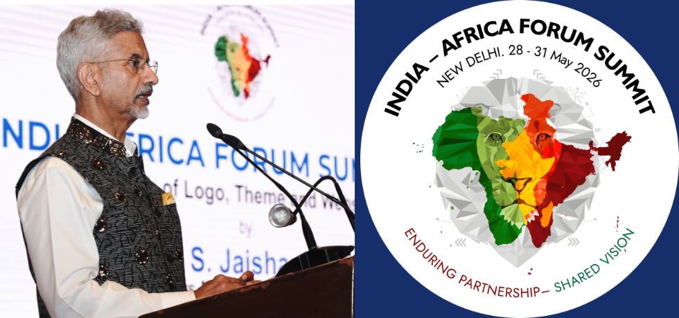 Launch of Logo, Theme, Website for India Africa Forum Summit IV by EAM Dr. S. Jaishankar