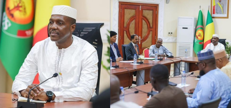 On 19.06.2026, Hon’ble Prime Minister of Mali H.E. Maj. Gen. Abdoulaye Maiga received the Indian delegation to the 1st India-Mali Forum for Promotion of Exports. Discussions focused on further boosting India-Mali bilateral ties including economic cooperation.