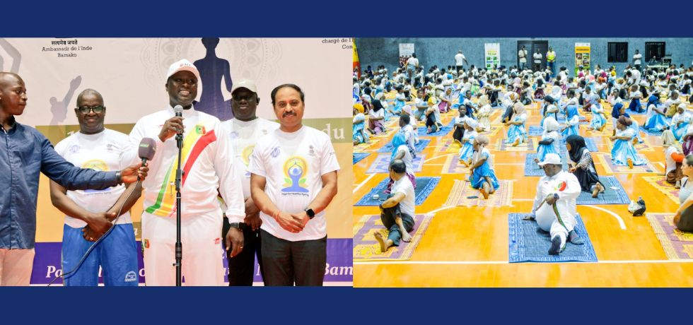 IDY 2026 celebrated in a grand manner in Bamako on 21 June 2026. H.E. Mr. Abdoul Kassim Fomba, Min. for Youth & Sports, Civic Education & Citizenship Construction of Mali graced the event that saw an enthusiastic participation!