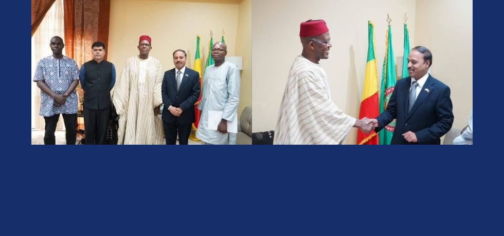 Amb Dr. N. Nandakumar called on H.E. Mr. Mamou Daffe, Hon'ble Minister of Handicrafts, Culture, Hotel Industry and Tourism (27 July 2026)