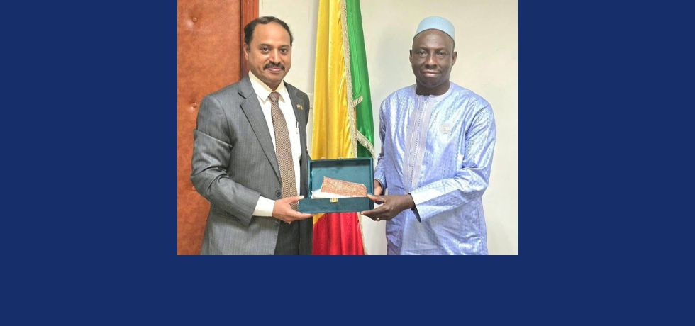 Amb Dr. N. Nandakumar called on H.E. Mr. Ibrahime Samake, Hon'ble Minister of Agriculture of Mali (17 August 2026)